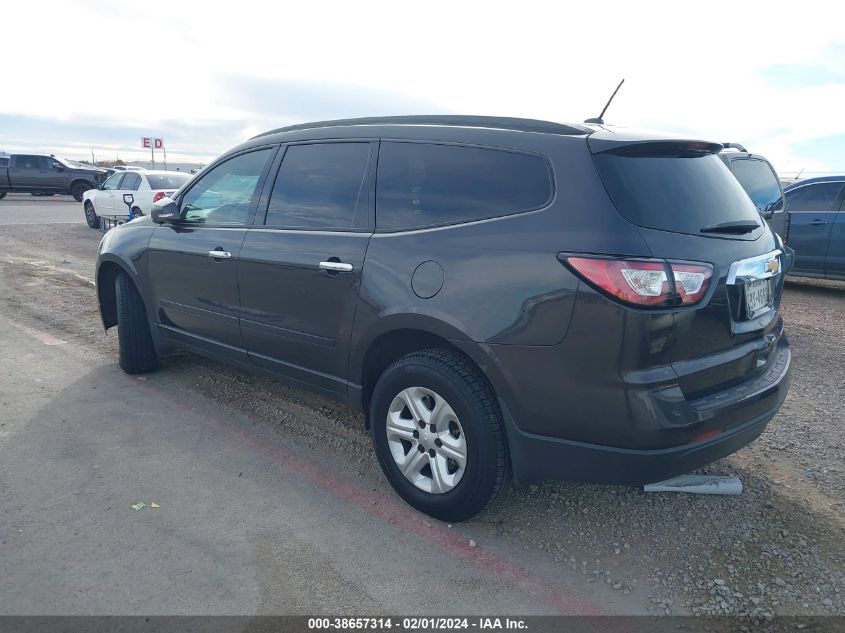 2015 CHEVROLET TRAVERSE LS - 1GNKRFED6FJ137497