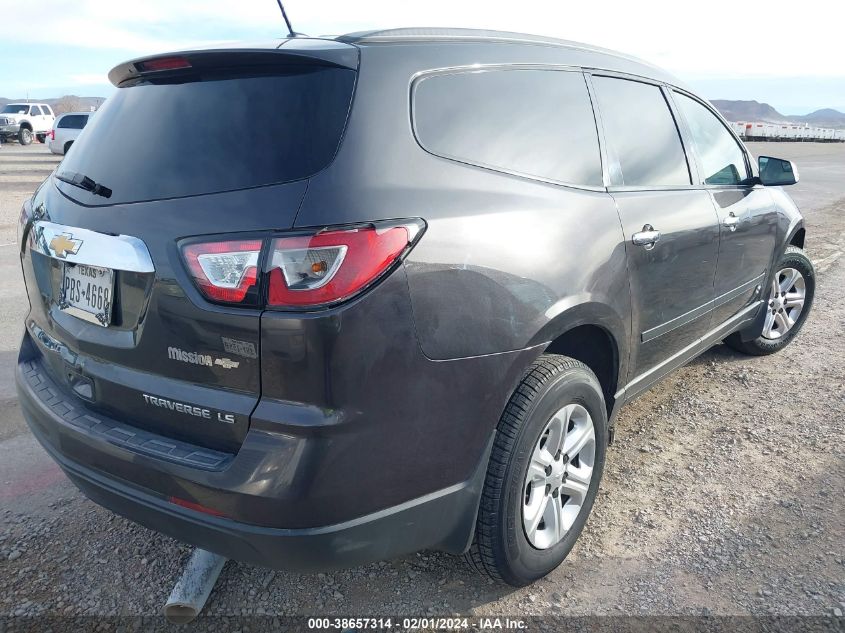 2015 CHEVROLET TRAVERSE LS - 1GNKRFED6FJ137497