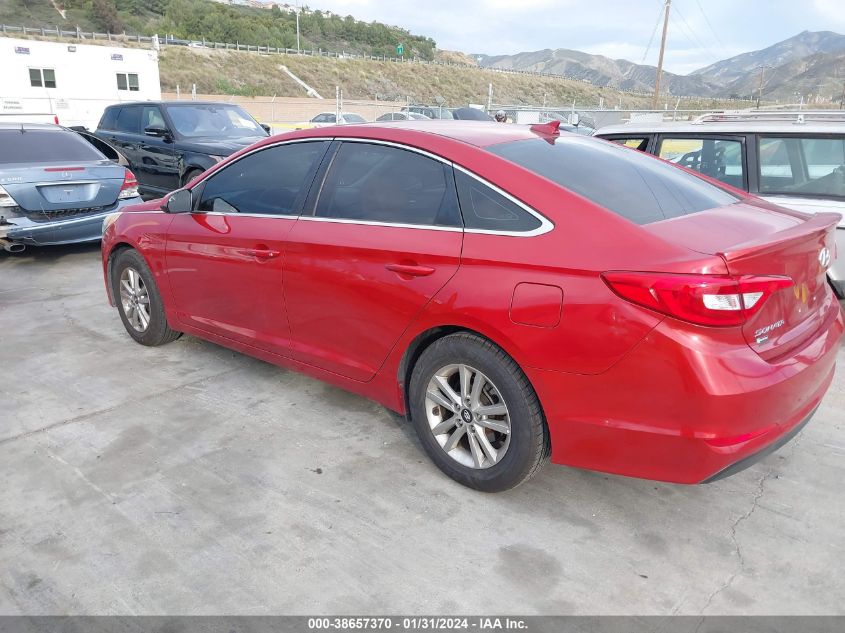 2017 HYUNDAI SONATA - 5NPE24AF2HH533475