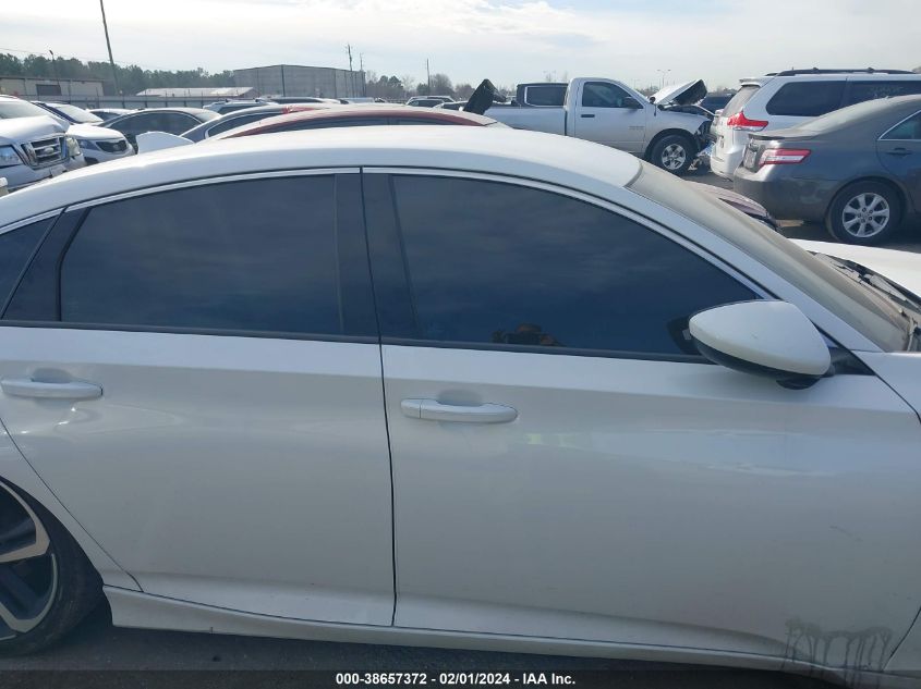 2019 HONDA ACCORD SPORT - 1HGCV1F36KA095121
