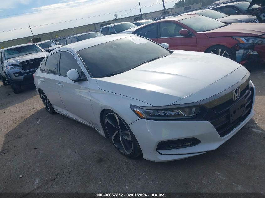 2019 HONDA ACCORD SPORT - 1HGCV1F36KA095121