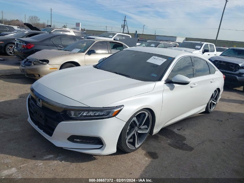 2019 HONDA ACCORD SPORT - 1HGCV1F36KA095121