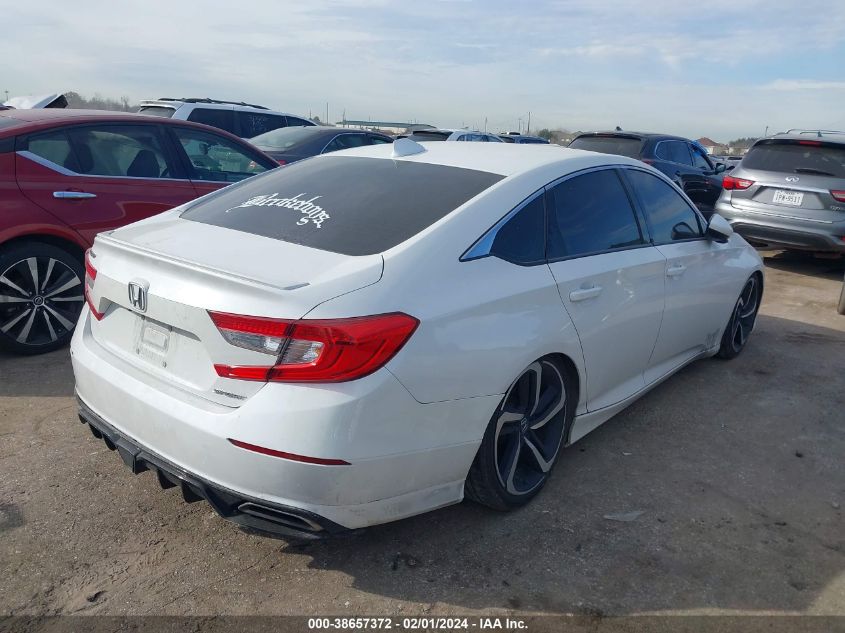 2019 HONDA ACCORD SPORT - 1HGCV1F36KA095121