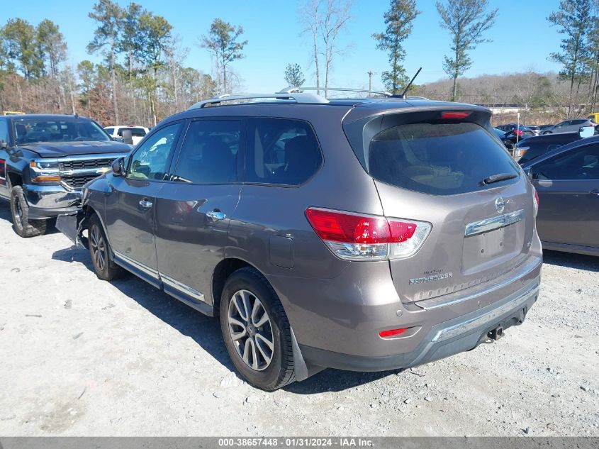 2014 NISSAN PATHFINDER SL - 5N1AR2MN5EC693712