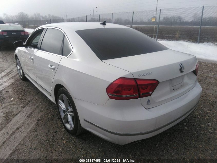 2013 VOLKSWAGEN PASSAT SEL - 1VWCN7A38DC146759