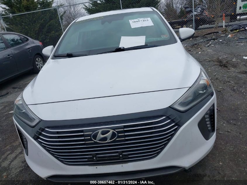 2018 HYUNDAI IONIQ HYBRID LIMITED - KMHC05LC7JU081522