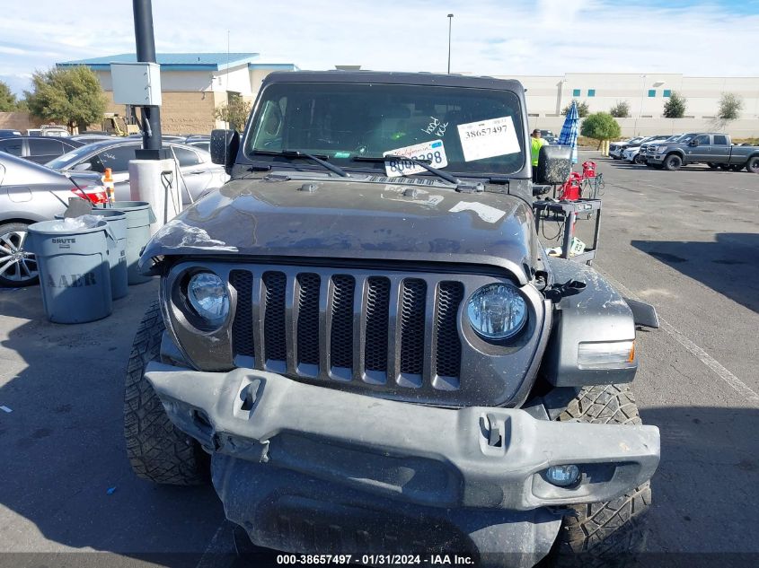 2021 JEEP WRANGLER UNLIMITED SPORT 4X4 - 1C4HJXDN3MW566901