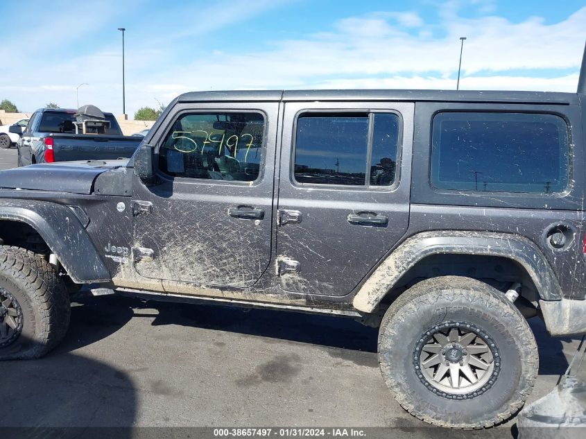 2021 JEEP WRANGLER UNLIMITED SPORT 4X4 - 1C4HJXDN3MW566901