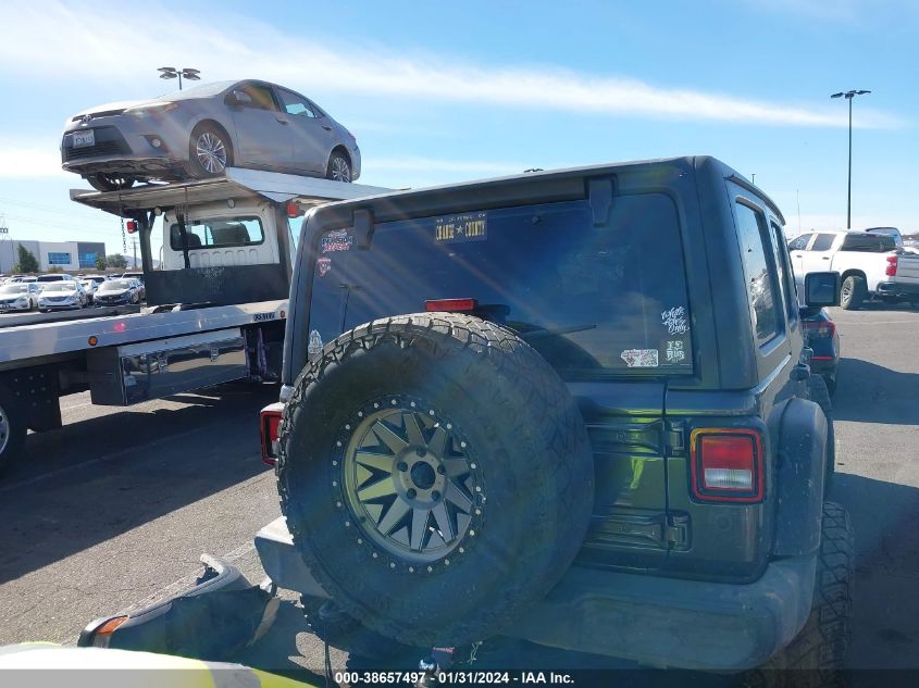 2021 JEEP WRANGLER UNLIMITED SPORT 4X4 - 1C4HJXDN3MW566901
