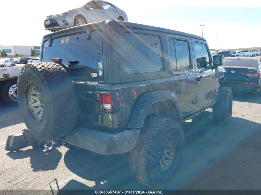 2021 JEEP WRANGLER UNLIMITED SPORT 4X4 - 1C4HJXDN3MW566901