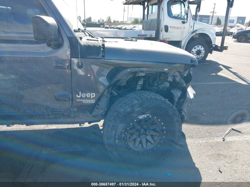 2021 JEEP WRANGLER UNLIMITED SPORT 4X4 - 1C4HJXDN3MW566901