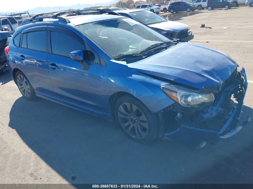 2015 SUBARU IMPREZA 2.0I SPORT PREMIUM - JF1GPAT6XFH205180