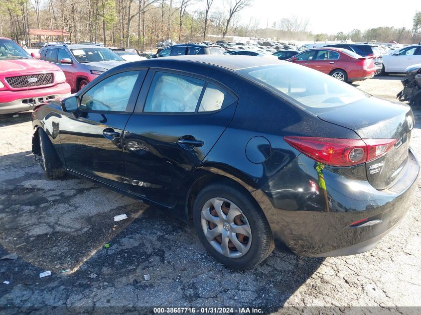 2015 MAZDA MAZDA3 I SV - JM1BM1T72F1257594