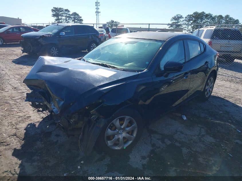 2015 MAZDA MAZDA3 I SV - JM1BM1T72F1257594