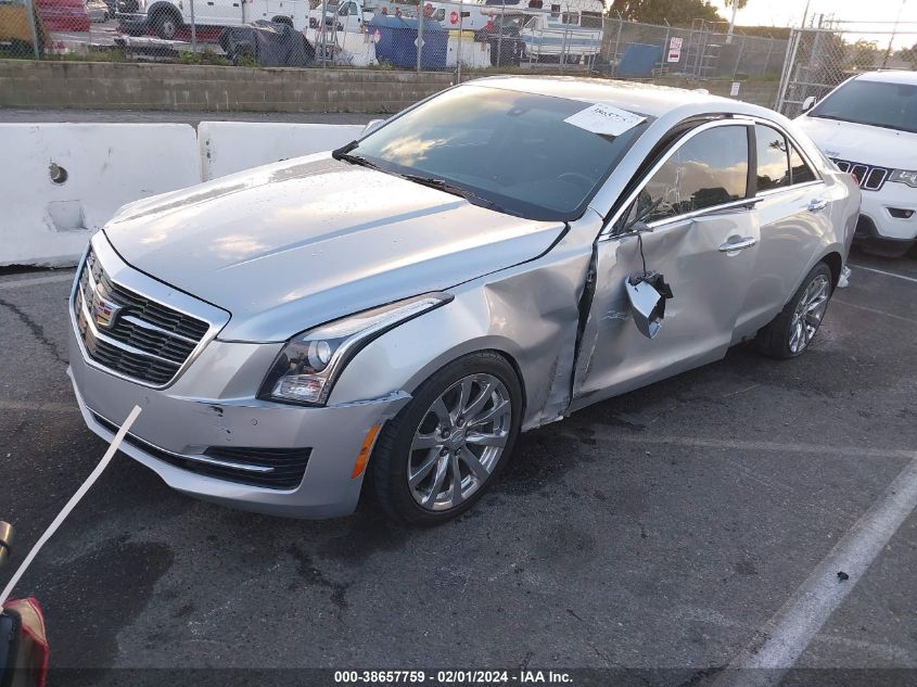 2018 CADILLAC ATS LUXURY - 1G6AB5RX3J0110234