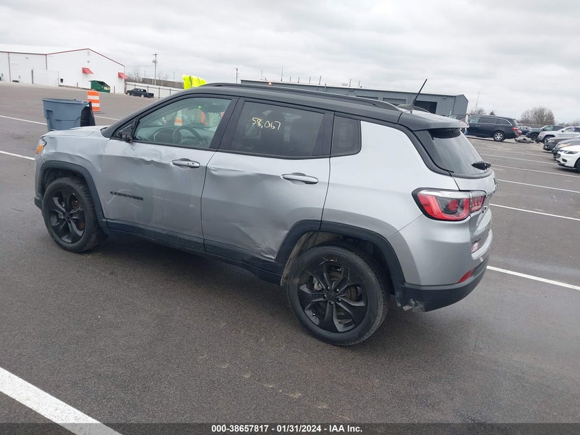VIN 3C4NJDBB3KT647278 2019 JEEP COMPASS ALTITUDE 4X4