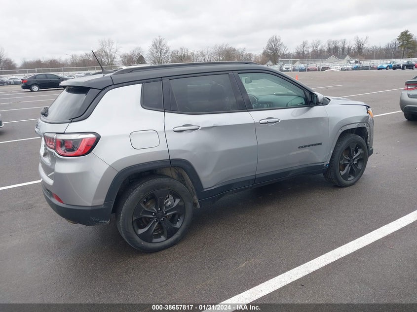 VIN 3C4NJDBB3KT647278 2019 JEEP COMPASS ALTITUDE 4X4