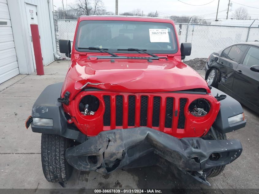 2020 JEEP WRANGLER UNLIMITED SPORT S 4X4 - 1C4HJXDN5LW257249