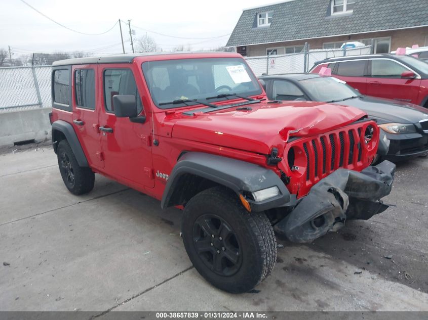 2020 JEEP WRANGLER UNLIMITED SPORT S 4X4 - 1C4HJXDN5LW257249