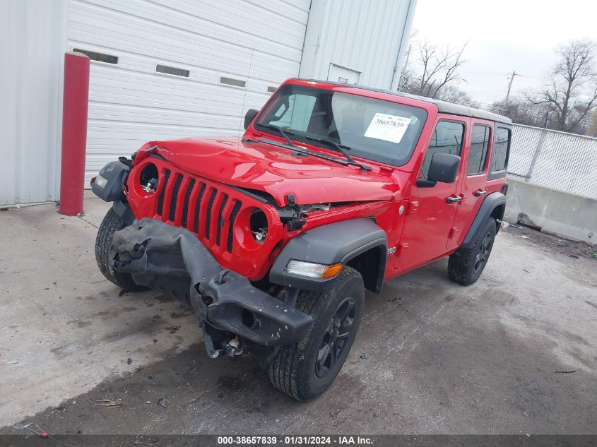 2020 JEEP WRANGLER UNLIMITED SPORT S 4X4 - 1C4HJXDN5LW257249