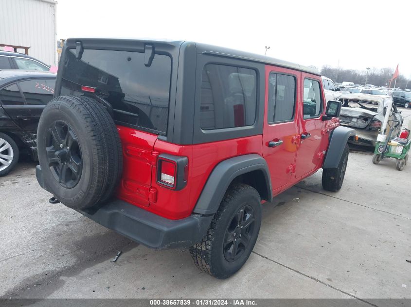 2020 JEEP WRANGLER UNLIMITED SPORT S 4X4 - 1C4HJXDN5LW257249
