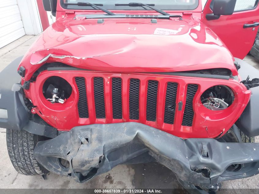 2020 JEEP WRANGLER UNLIMITED SPORT S 4X4 - 1C4HJXDN5LW257249