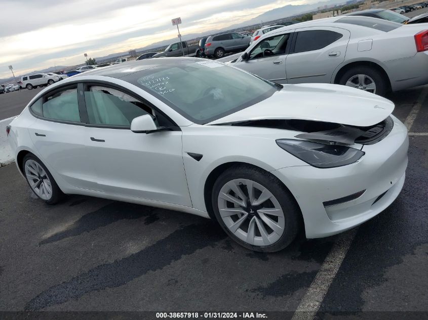 2021 TESLA MODEL 3 STANDARD RANGE PLUS REAR-WHEEL DRIVE - 5YJ3E1EA1MF917087