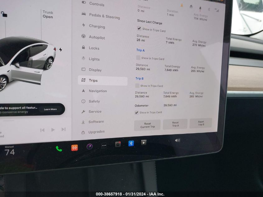 2021 TESLA MODEL 3 STANDARD RANGE PLUS REAR-WHEEL DRIVE - 5YJ3E1EA1MF917087