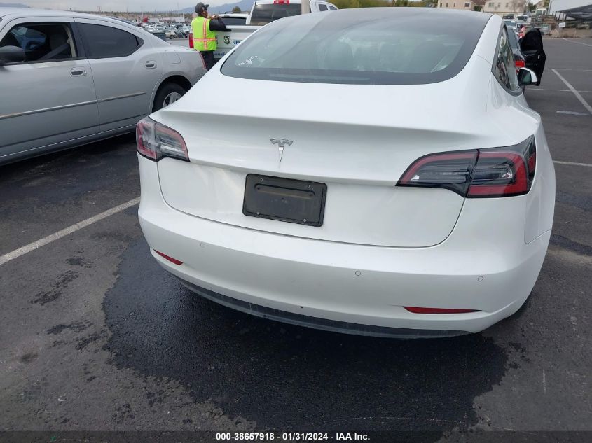 2021 TESLA MODEL 3 STANDARD RANGE PLUS REAR-WHEEL DRIVE - 5YJ3E1EA1MF917087