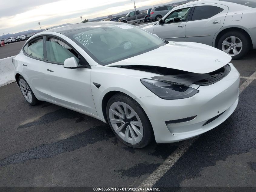 2021 TESLA MODEL 3 STANDARD RANGE PLUS REAR-WHEEL DRIVE - 5YJ3E1EA1MF917087