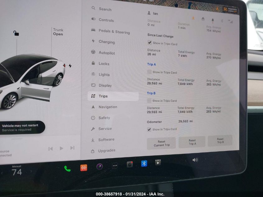2021 TESLA MODEL 3 STANDARD RANGE PLUS REAR-WHEEL DRIVE - 5YJ3E1EA1MF917087