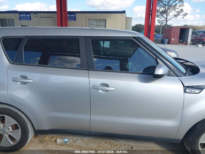 2016 KIA SOUL - KNDJN2A27G7848573