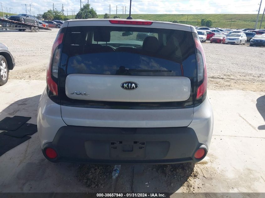 2016 KIA SOUL - KNDJN2A27G7848573