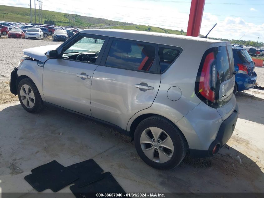 2016 KIA SOUL - KNDJN2A27G7848573
