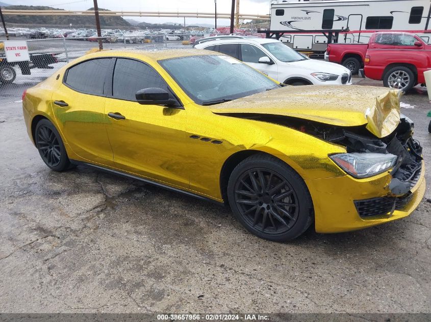 2018 MASERATI GHIBLI - ZAM57XSA5J1285026