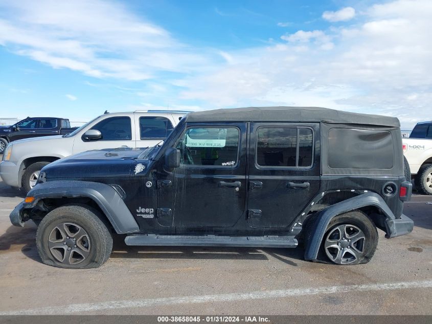 2020 JEEP WRANGLER UNLIMITED SPORT - 1C4HJXDG6LW241675