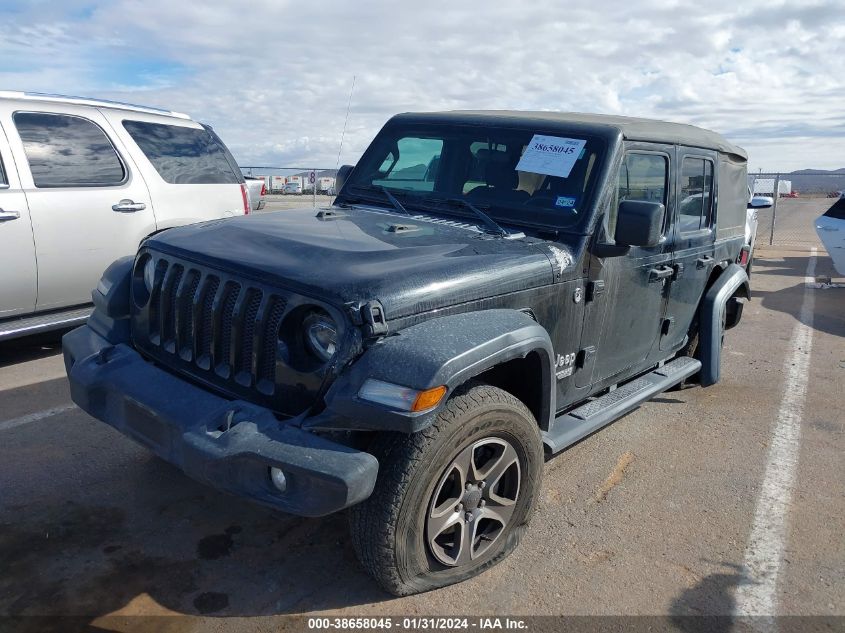 2020 JEEP WRANGLER UNLIMITED SPORT - 1C4HJXDG6LW241675