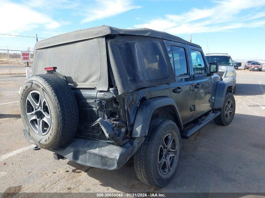 2020 JEEP WRANGLER UNLIMITED SPORT - 1C4HJXDG6LW241675