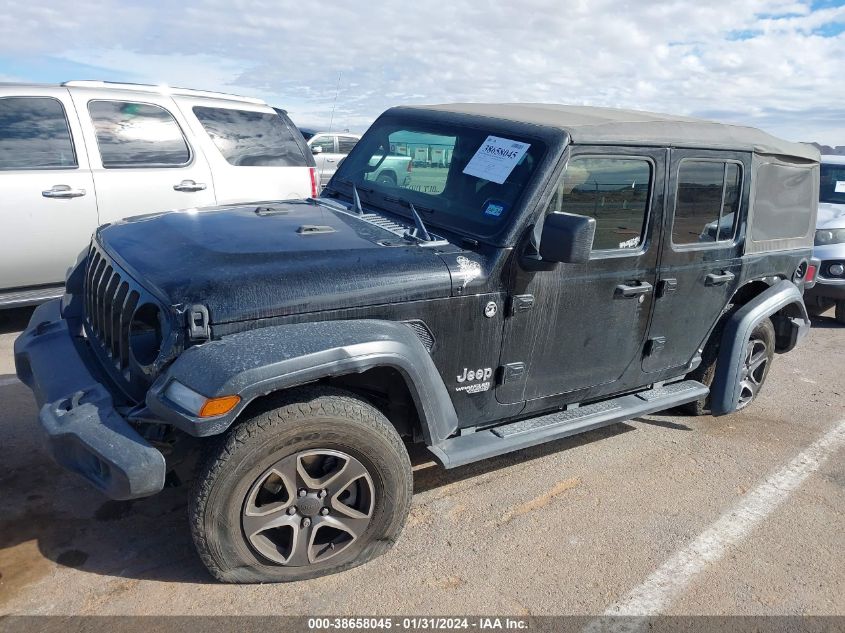2020 JEEP WRANGLER UNLIMITED SPORT - 1C4HJXDG6LW241675