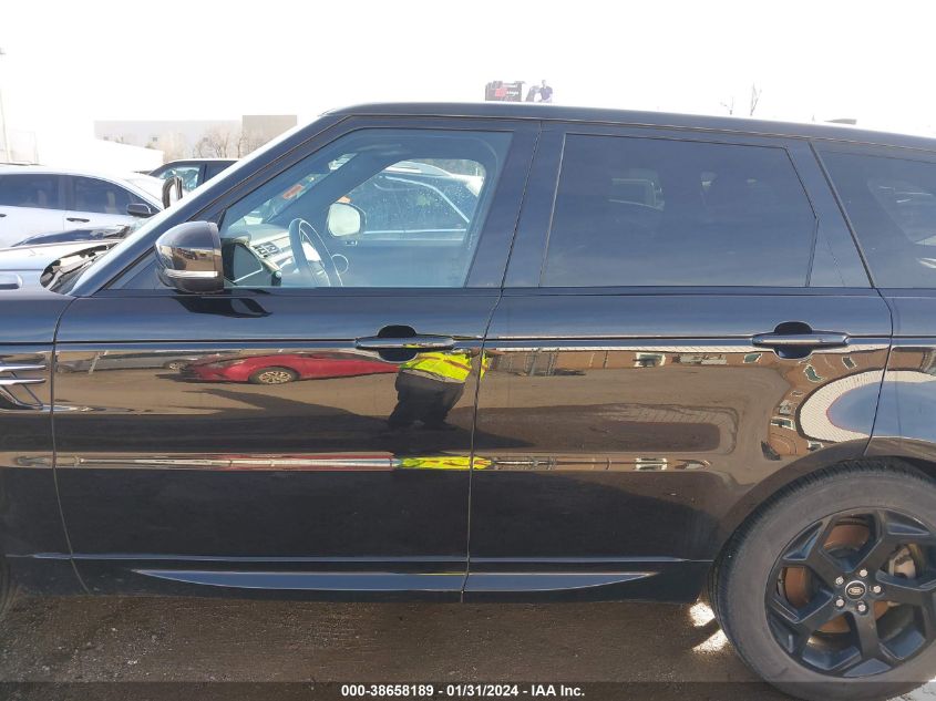 2018 LAND ROVER RANGE ROVER SPORT HSE - SALWR2RV8JA183646