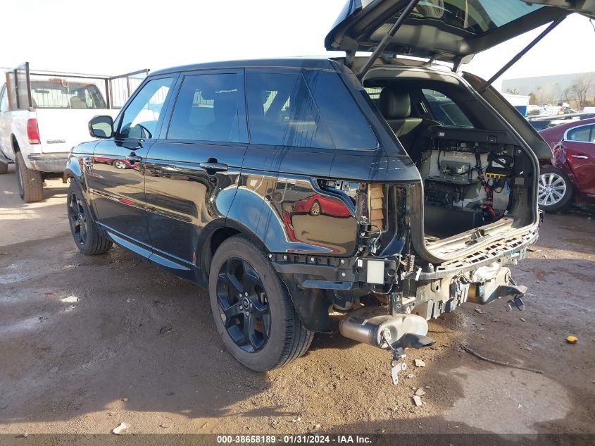 2018 LAND ROVER RANGE ROVER SPORT HSE - SALWR2RV8JA183646