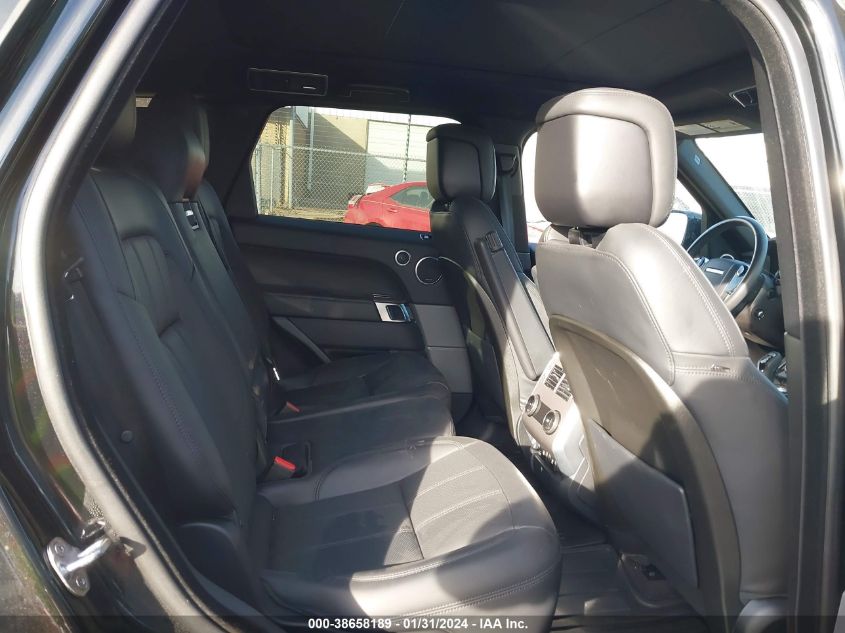 2018 LAND ROVER RANGE ROVER SPORT HSE - SALWR2RV8JA183646
