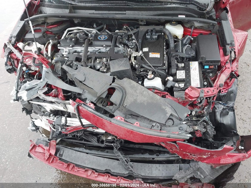 VIN JTDEAMDE7NJ058530 2022 TOYOTA COROLLA LE
