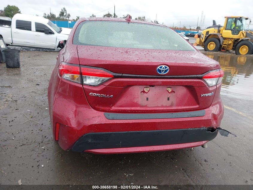 VIN JTDEAMDE7NJ058530 2022 TOYOTA COROLLA LE