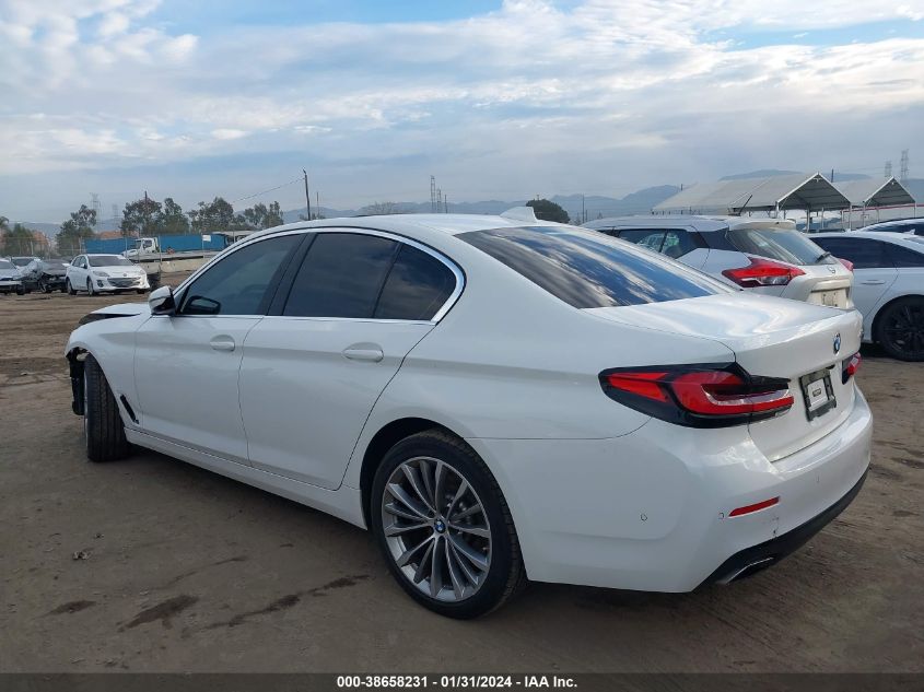 2021 BMW 530 I WBA53BH06MCF8217