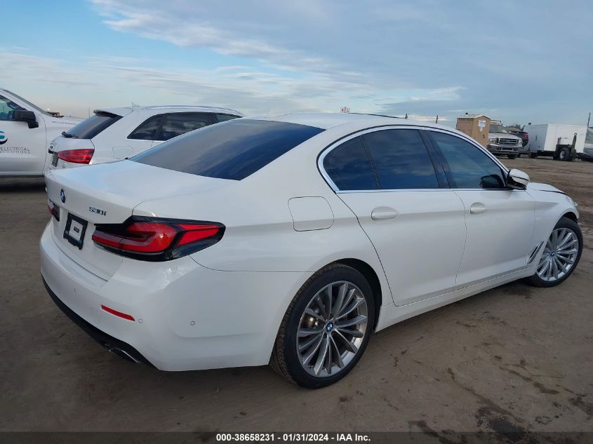 2021 BMW 530 I WBA53BH06MCF8217