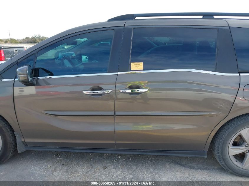 2019 HONDA ODYSSEY EX-L - 5FNRL6H77KB013108