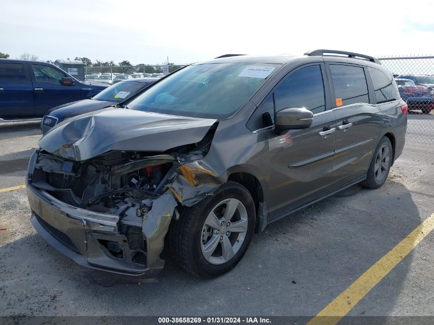2019 HONDA ODYSSEY EX-L - 5FNRL6H77KB013108