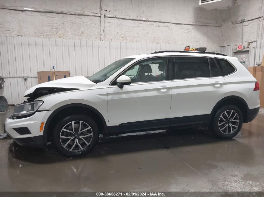 2019 VOLKSWAGEN TIGUAN SE/SEL/SEL R-LINE JET-BLACK/SEL R-LINE - 3VV2B7AX0KM110555