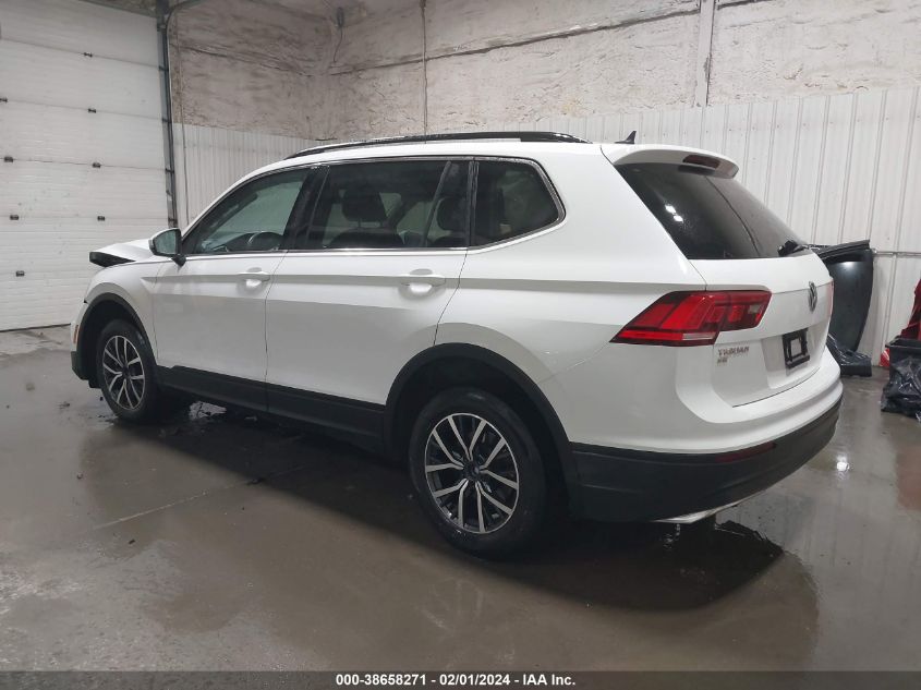 2019 VOLKSWAGEN TIGUAN SE/SEL/SEL R-LINE JET-BLACK/SEL R-LINE - 3VV2B7AX0KM110555